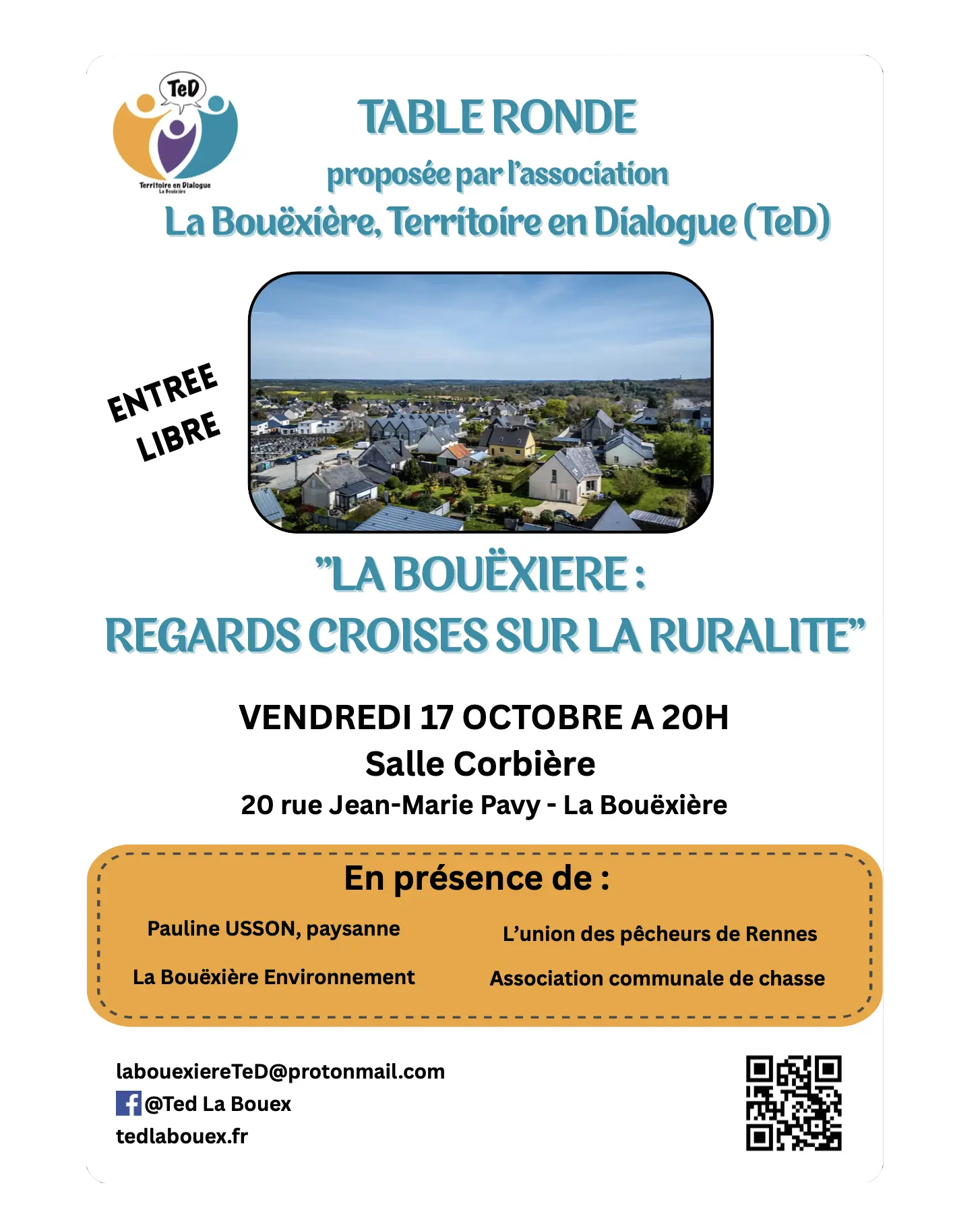 table ronde regard croisés sur la ruralité