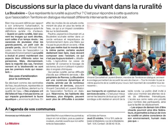 table ronde regard croisés sur la ruralité